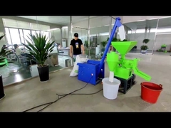 Μηχανή αλέσεως ρυζιού φορητή 700kg/h χωρητικότητα με ανελκυστήρα